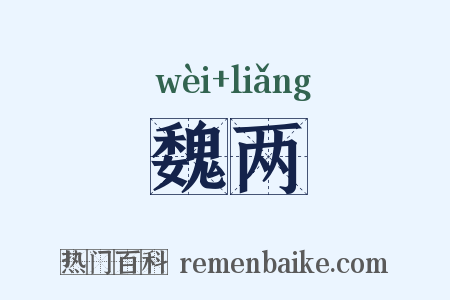 魏两是什么意思的图片